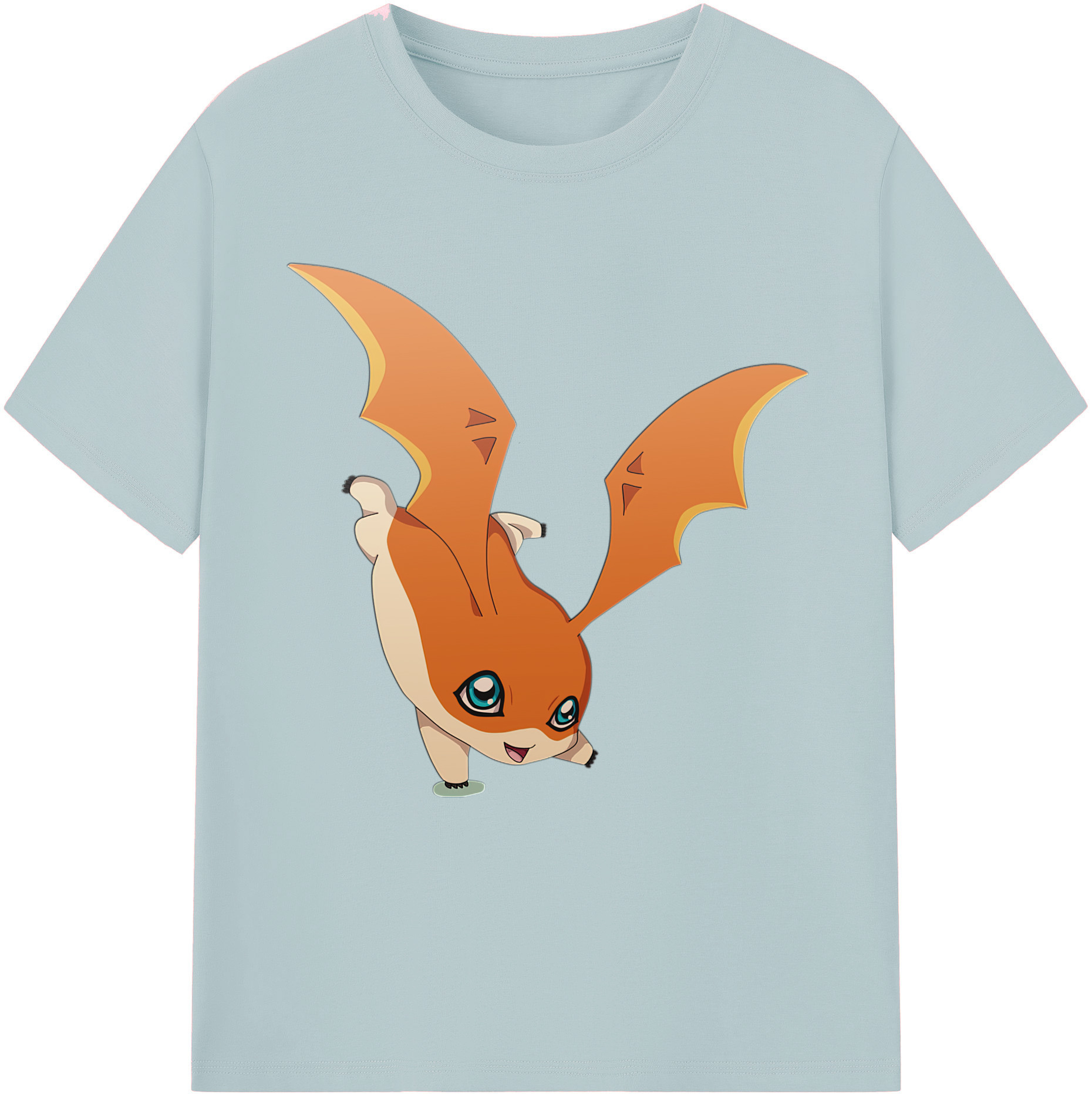（画像用） Digimon デジタルモンスター/デジモン 綿100％半袖Tシャツ（フロントプリント）